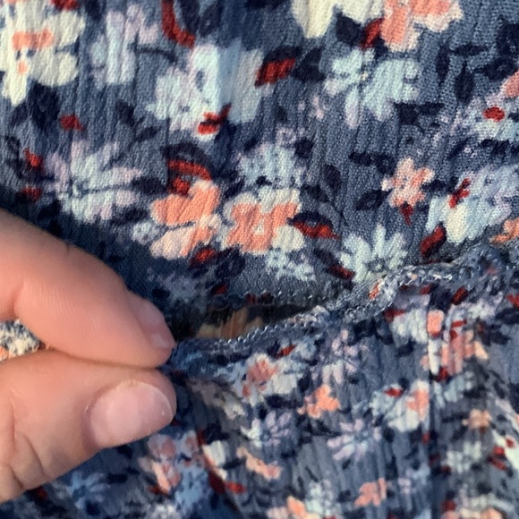 Knox Rose floral tiered mini dress - has small flaws on bottom tier 😍😍😍 - Picture 11 of 12